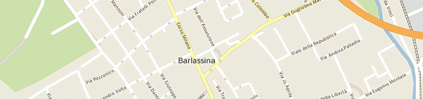 Mappa della impresa blau - 21 laboratorio di architettura a BARLASSINA