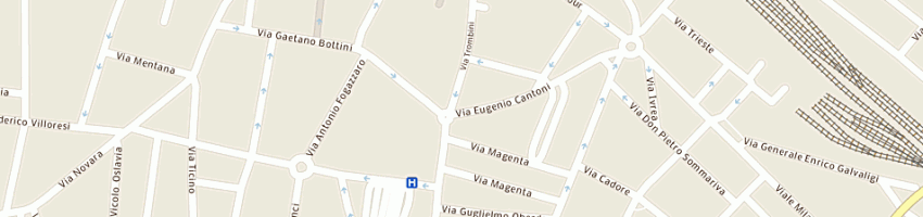 Mappa della impresa ibm italia spa a GALLARATE