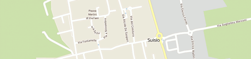 Mappa della impresa poste italiane a SUISIO