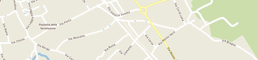 Mappa della impresa autofficina zanella luigi e c (snc) a MALO