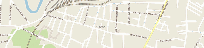 Mappa della impresa pizzeria binario 2 a TREVISO