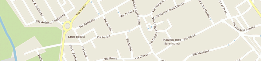 Mappa della impresa salone piazza giorgio e c (snc) a MALO