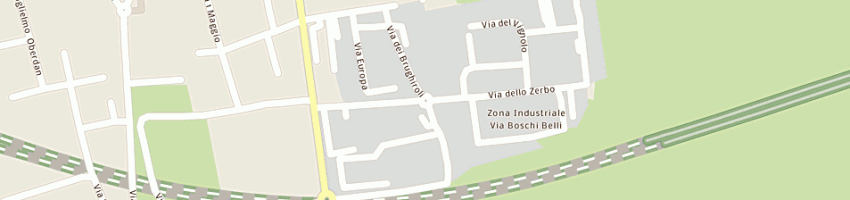 Mappa della impresa pizzagalli luigi a GORLA MAGGIORE