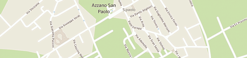 Mappa della impresa limp di luzzana re c snc a AZZANO SAN PAOLO