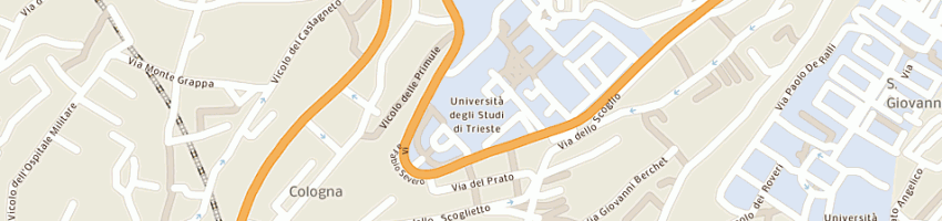 Mappa della impresa associazione aiesec italia a TRIESTE
