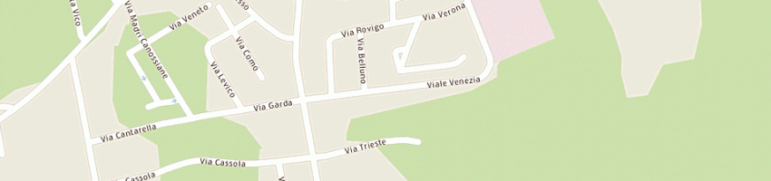 Mappa della impresa gallia confezioni (srl) a GALLIERA VENETA