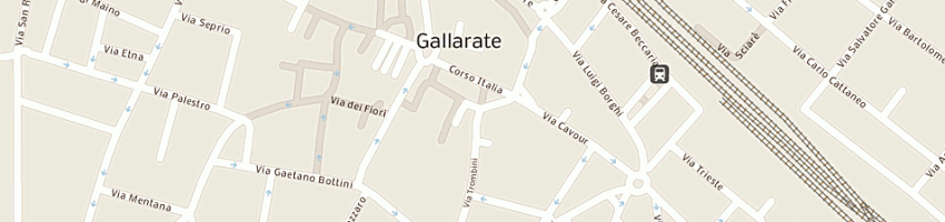 Mappa della impresa bettinelli maria a GALLARATE