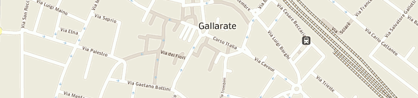 Mappa della impresa gestinord srl a GALLARATE