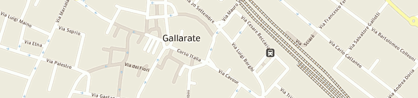 Mappa della impresa stefandre' (sas) a GALLARATE