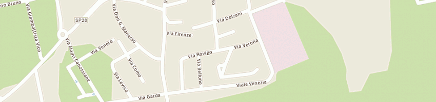 Mappa della impresa pulisecco bella a GALLIERA VENETA
