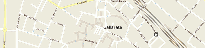 Mappa della impresa boldetti e campi srl a GALLARATE
