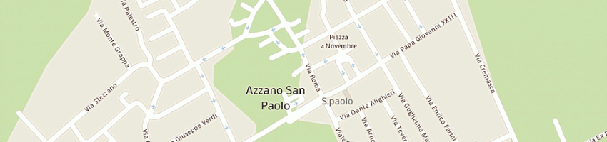 Mappa della impresa colombari giuseppe a AZZANO SAN PAOLO