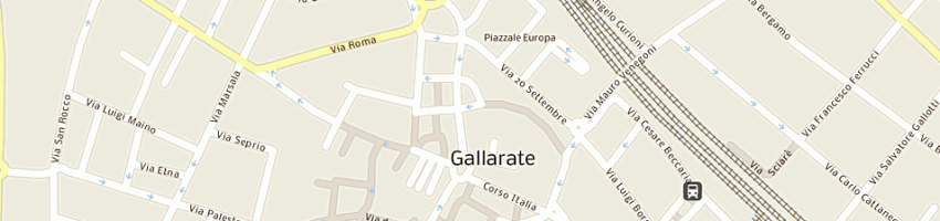 Mappa della impresa park residence srl a GALLARATE