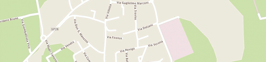 Mappa della impresa belfiore giuseppe a GALLIERA VENETA