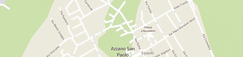 Mappa della impresa tagli e dettagli di todeschini tiziana a AZZANO SAN PAOLO