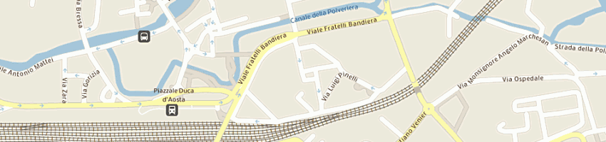 Mappa della impresa immobiliare gardenia - sas di furlanetto m e c a TREVISO