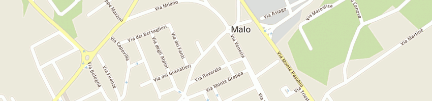 Mappa della impresa manea davide a MALO