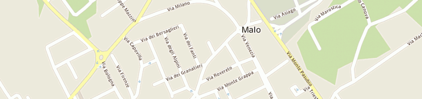 Mappa della impresa costeniero enzo a MALO