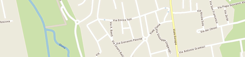 Mappa della impresa studio dentistico due di colombo alberto a GORLA MAGGIORE