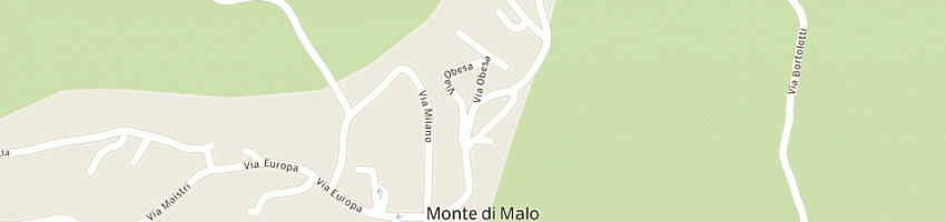 Mappa della impresa vrc dei fratelli mondin (snc) a MONTE DI MALO