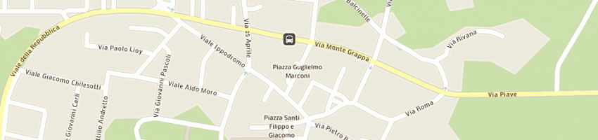 Mappa della impresa poste italiane a SANDRIGO