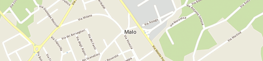 Mappa della impresa drago srl a MALO