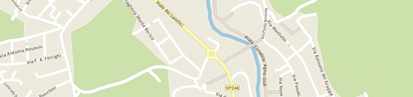 Mappa della impresa bar stazione sas di bernardi erika e c a VALDAGNO