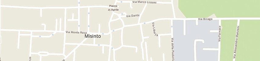 Mappa della impresa centro bonsai groane sdf a MISINTO