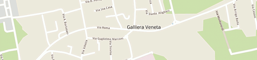 Mappa della impresa seta srl a GALLIERA VENETA