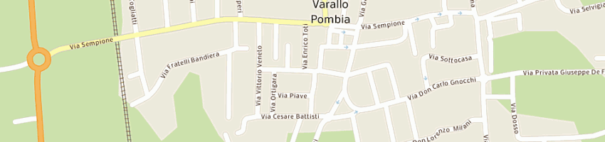 Mappa della impresa bontempi perinddaniele a VARALLO POMBIA