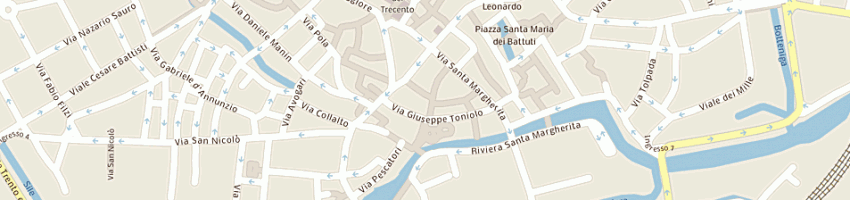 Mappa della impresa banca del gottardo italia spa a TREVISO