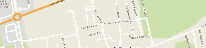 Mappa della impresa zeta 13 di bruna cecchin antonio zinetti e c (sas) a GALLIERA VENETA
