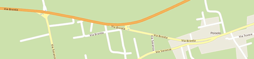 Mappa della impresa brunati giancarlo a CASTELFRANCO VENETO
