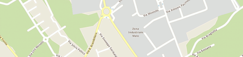 Mappa della impresa cantina sociale a MALO