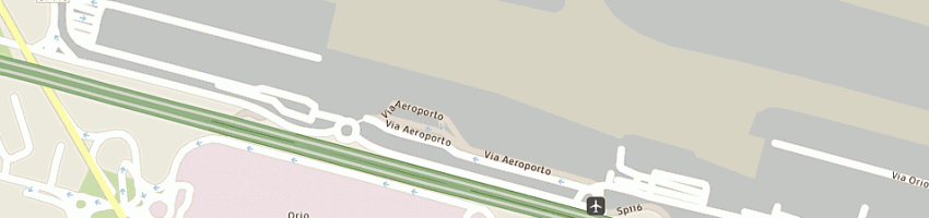 Mappa della impresa enac - ente nazionale aviazione civile -direzione circoscrizione aeroportuale a ORIO AL SERIO