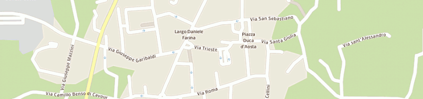 Mappa della impresa falchetti laura a BONATE SOTTO