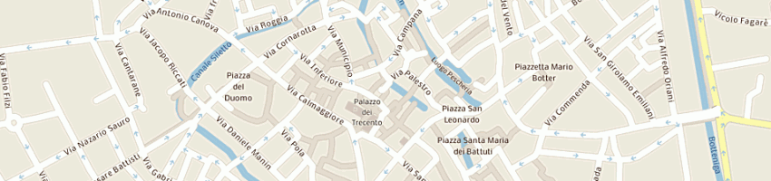 Mappa della impresa bottega del tortellino a TREVISO