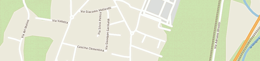 Mappa della impresa dacci un taglio di vigano' matteo a LOMAGNA