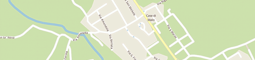 Mappa della impresa dalla valle antonio a MALO