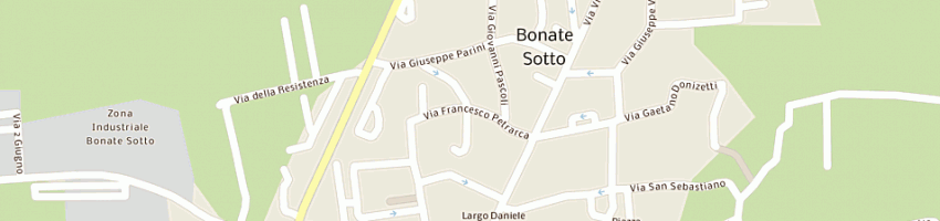 Mappa della impresa faccini valerio a BONATE SOTTO