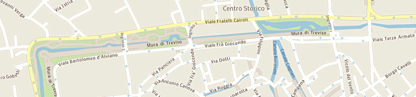 Mappa della impresa cogep sas di conte anna maria e c a TREVISO