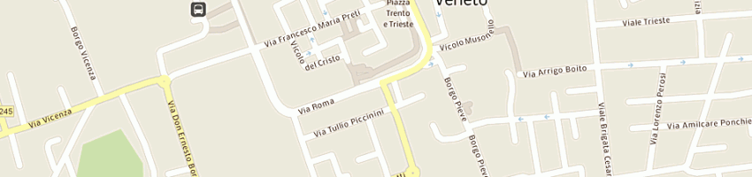 Mappa della impresa forato antonio a CASTELFRANCO VENETO