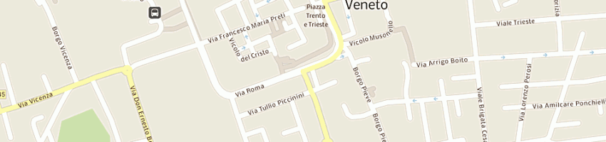 Mappa della impresa associazione volontari italiani sangue reg veneto a CASTELFRANCO VENETO