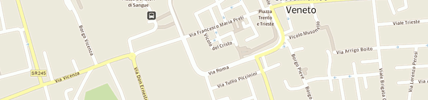 Mappa della impresa parrocchia del duomo a CASTELFRANCO VENETO