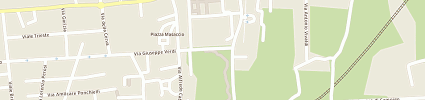 Mappa della impresa scuola materna statale a CASTELFRANCO VENETO