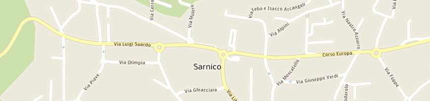 Mappa della impresa sebino - pneus a SARNICO
