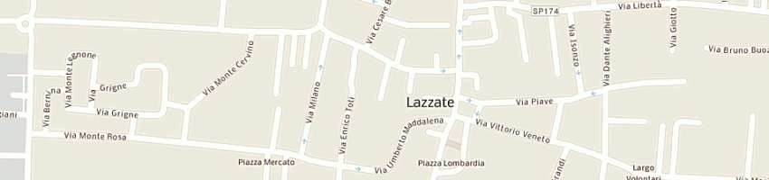 Mappa della impresa lunardi valentino a LAZZATE