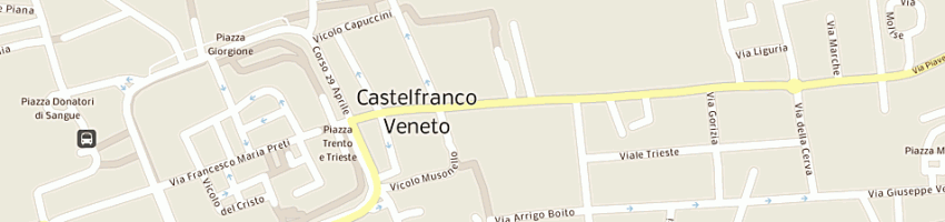 Mappa della impresa la torre (srl) a CASTELFRANCO VENETO