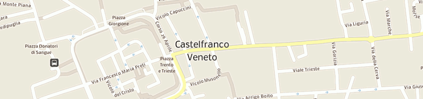Mappa della impresa milleidee di ambrosi a e palladini r snc a CASTELFRANCO VENETO