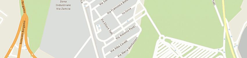 Mappa della impresa centro edile bergamo srl a BERGAMO